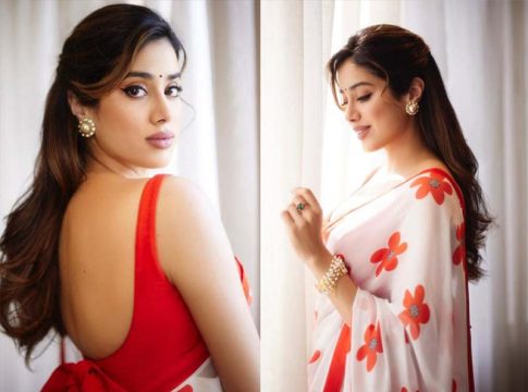 Janhvi Kapoor is going crazy in a saree