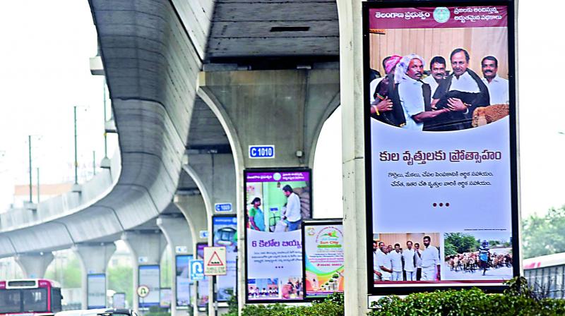 metro pillar advertising Contract scam