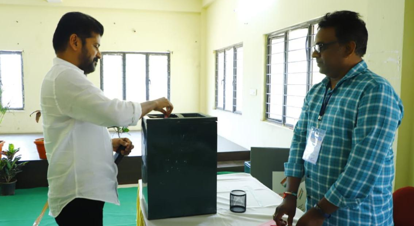 Voted Telangana CM Revanth Reddy