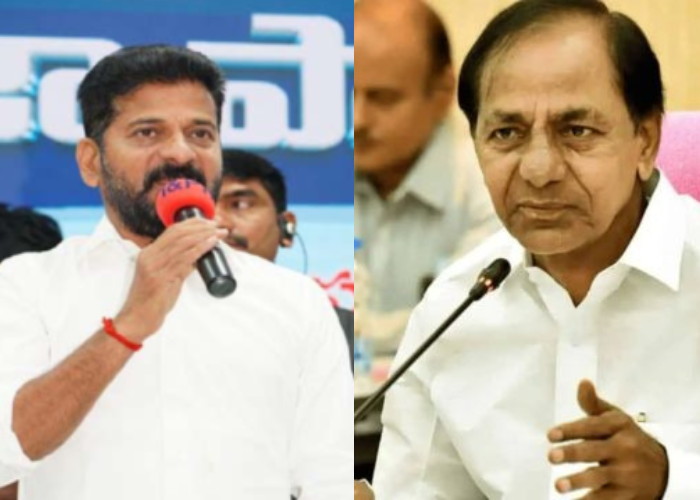 revanth reddy fire on kcr
