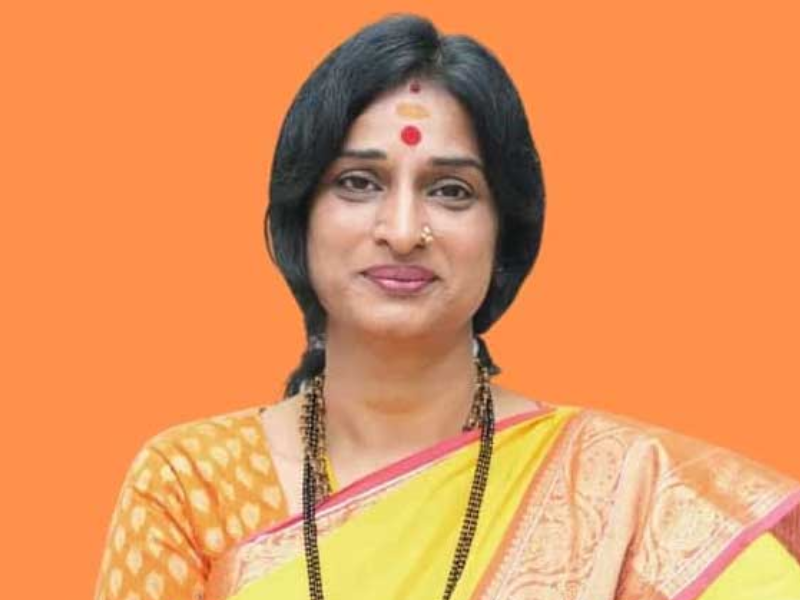 BJP Hyderabad MP Candidate Trolling Who Madhavi Latha