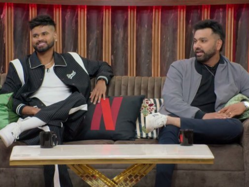 Rohit Sharma Shreyas Iyer Bring Ipl Fever To The Great Indian Kapil Show