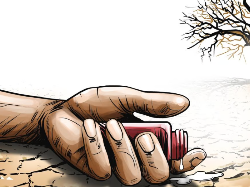 Telangana Farmers Suicide EX cm KCR Crocodile Tears Says