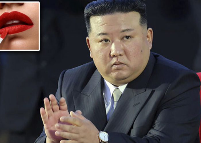 Kim banned Red lipstick