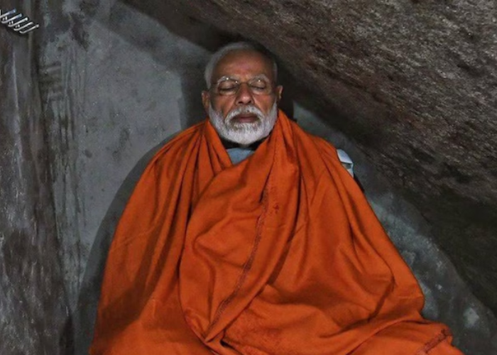 Modi meditation rock memorial