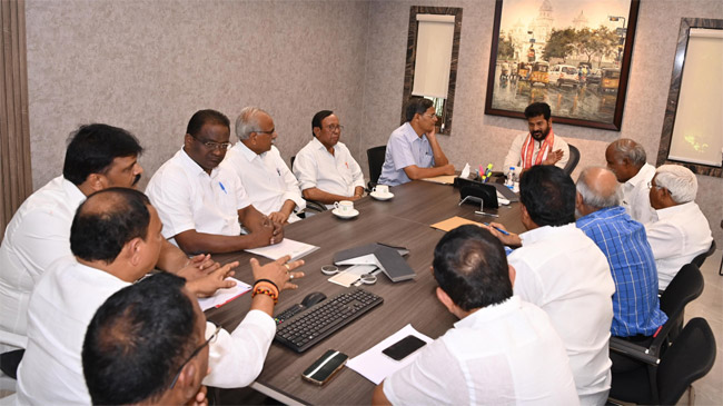 TJS, CPI, CPM, Leaders Meeting with CM Revanth Reddy