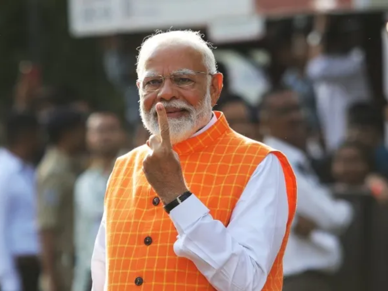 Modi caste vote Ahmadabad lok sabha