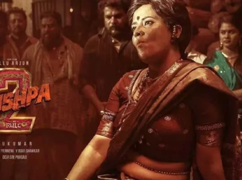 Pushpa 2 Anasuya As Dakshayani First Look Released On The Occasion Of Her Birthday