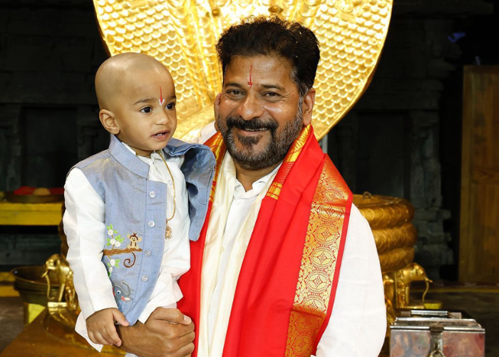 Telangana CM visited Tirumala Tirupati