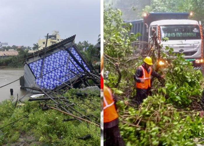 Remal Cyclone Effect On West Bengal And Bangladesh