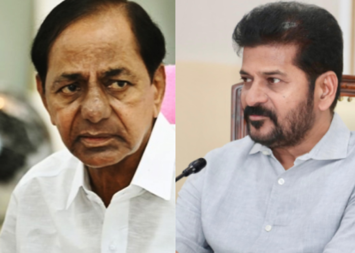 kcr revanth reddy