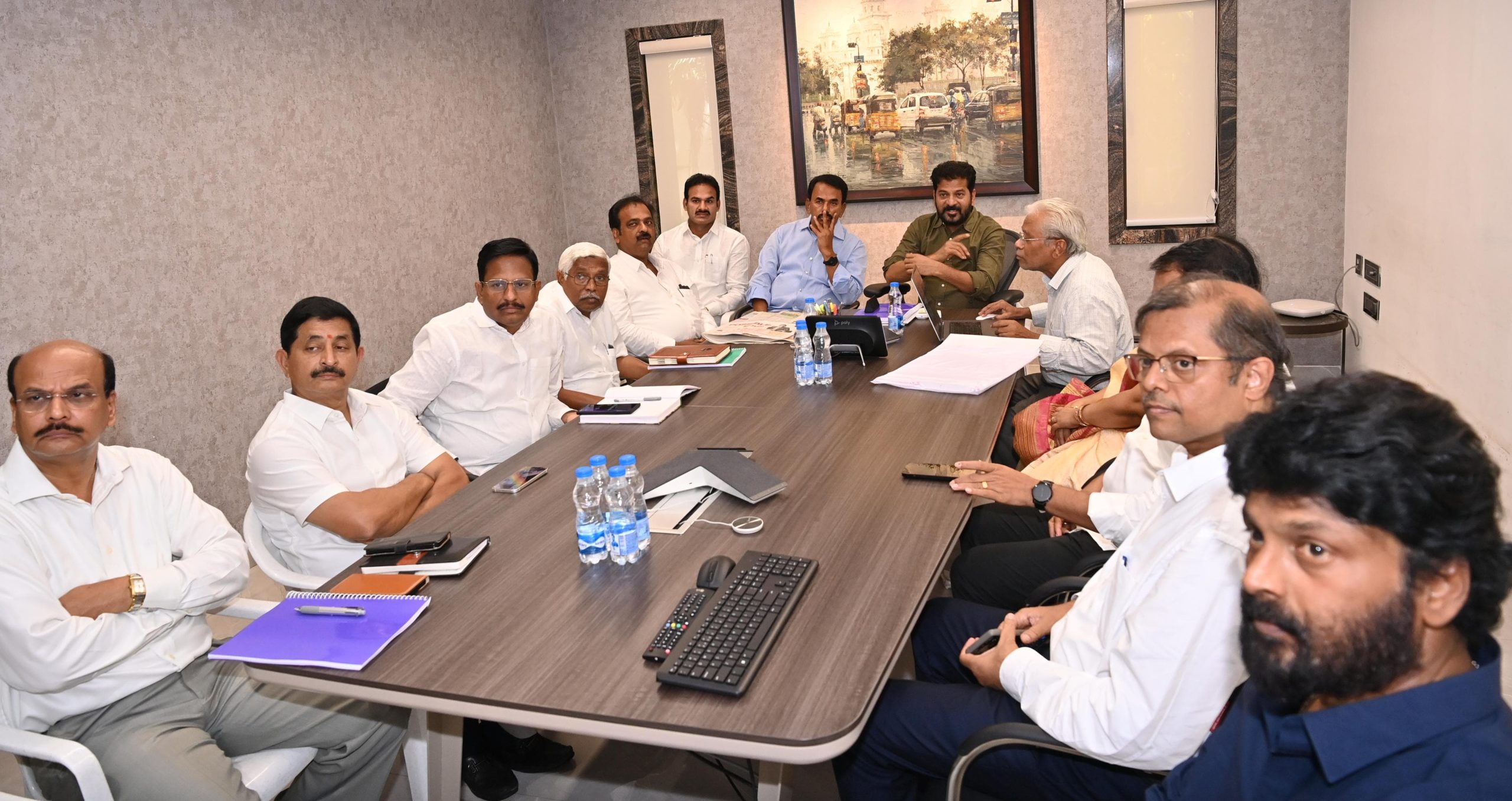 CM Revanth Reddy review on Telangana Formation Day