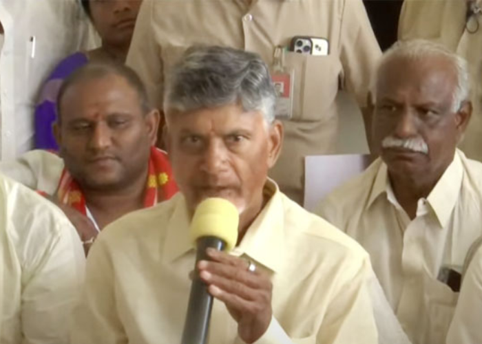 AP cm chandrababu at tirupathi