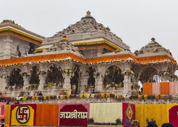 Ayodhya ram rain leak