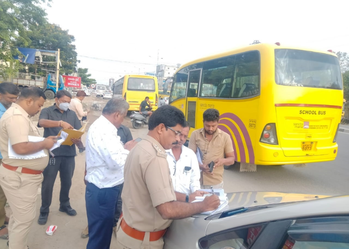 Special Drive on school busses