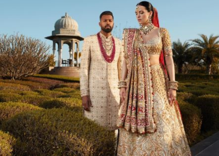 Natasha Restores Wedding Pics With Hardik Pandya