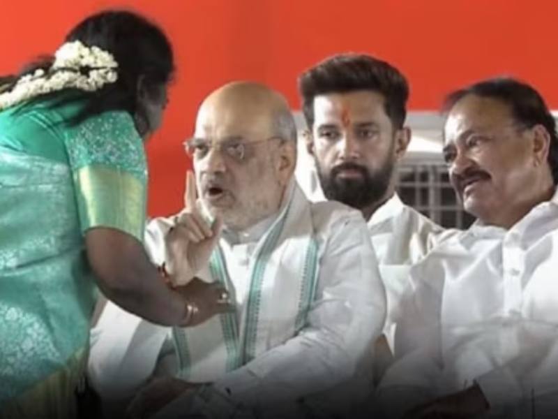 AmithShah Scold Tamilisai Soundararajan Offers Clarification Over Viral Video