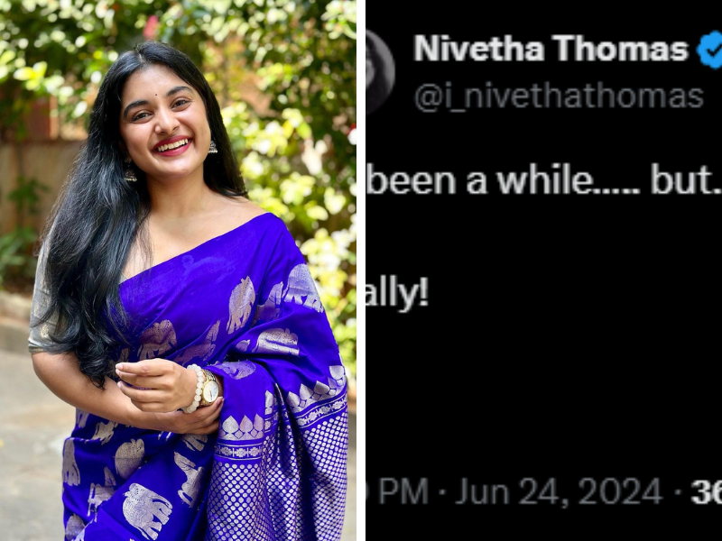Actress Nivetha Thomas Post Goes Viral On Social Media