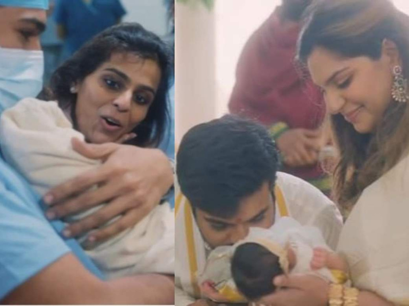 Hero Ramcharan Upasana Daughter Klinkara First Birthday Share Emotional Video