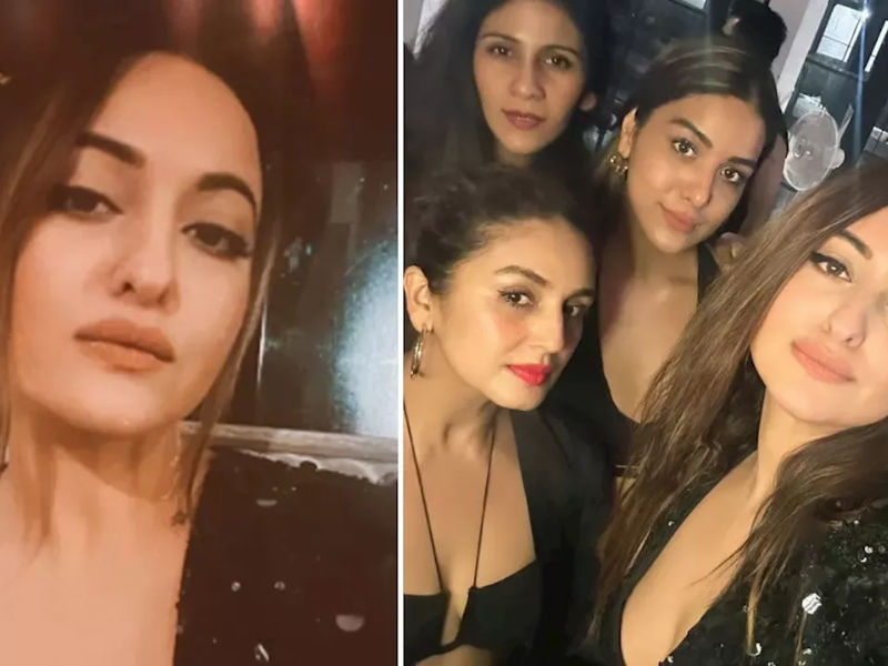 sonakshi sinha celebrate her bachelorette with humariends