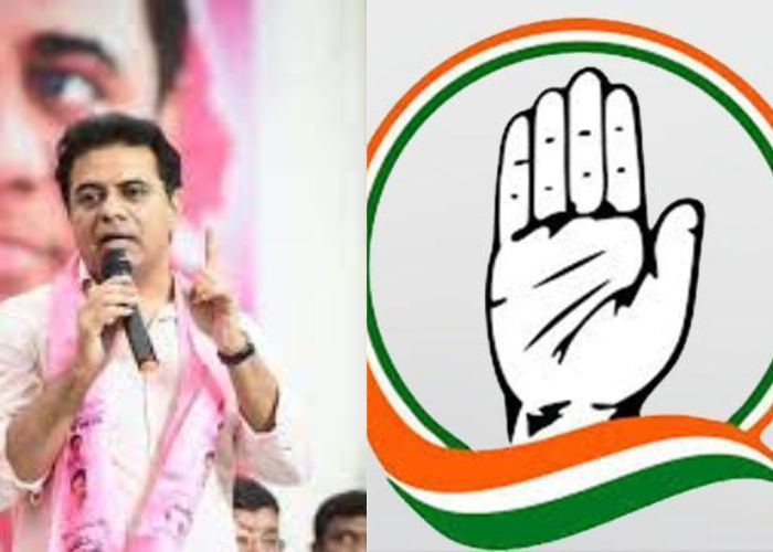 congress counter attack ktr