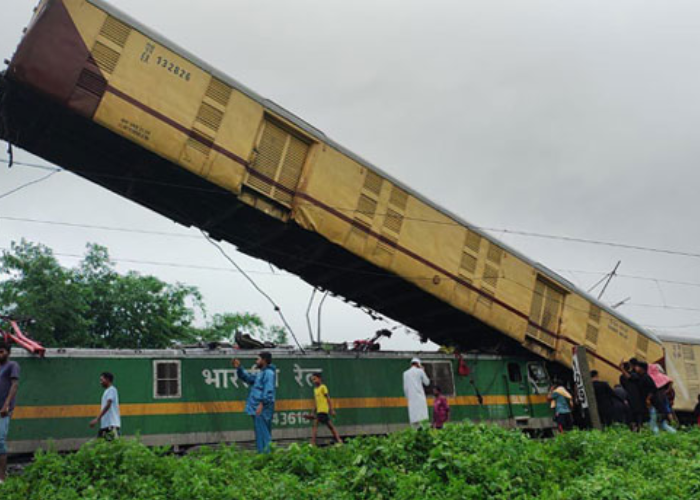 train accident west bangal