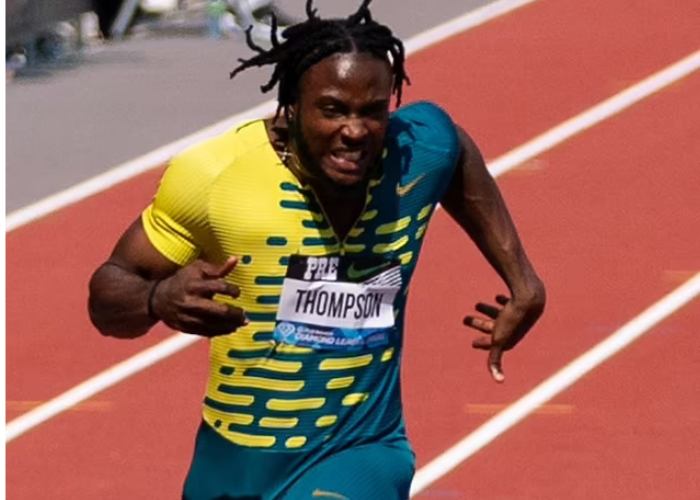 Thompson cross the record