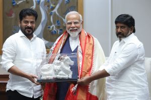 cm revanth reddy met pm modi