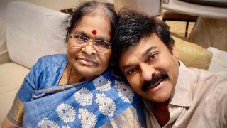 Anjana Devi and Chiranjeevi