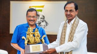 KCR and Arvind Kejriwal