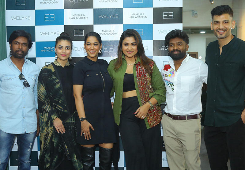 Mumaith Khan at Welyke Makeup Event