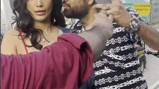 Poonam Panday in Public Place