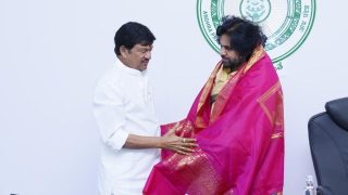 Rajendra Prasad and Pawan Kalyan