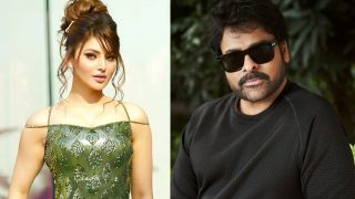 Urvashi Rautela and Megastar Chiranjeevi
