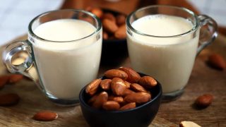 can we lose weight with badam milk