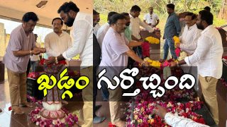 Krishna Vamsi at Alluri Samadhi