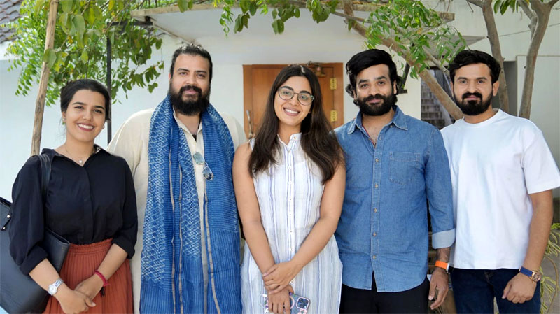 Samyuktha with Keep The Fire Alive Team
