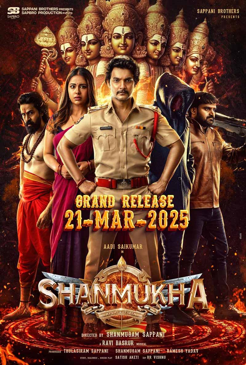 Shanmukha Movie Poster