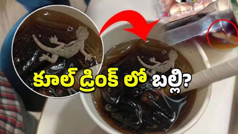 Lizard in Soft drink (imagecredit:twitter)