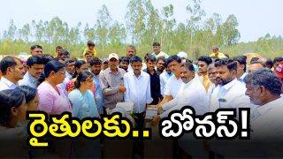 MLA Madhava reddy( image credit: swetcha reporter)