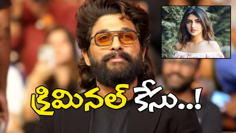 Allu Arjun and Sreeleela