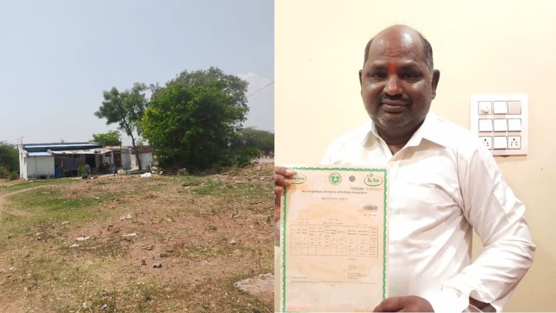Farmers Land Dispute image credit: swetcha Reporter]