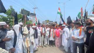 Waqf Amendment Bill Protest ( IMAGE CREDIT: SWETCHA REPORTER)