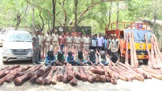 Red Sandalwood Seized(image credit:X)