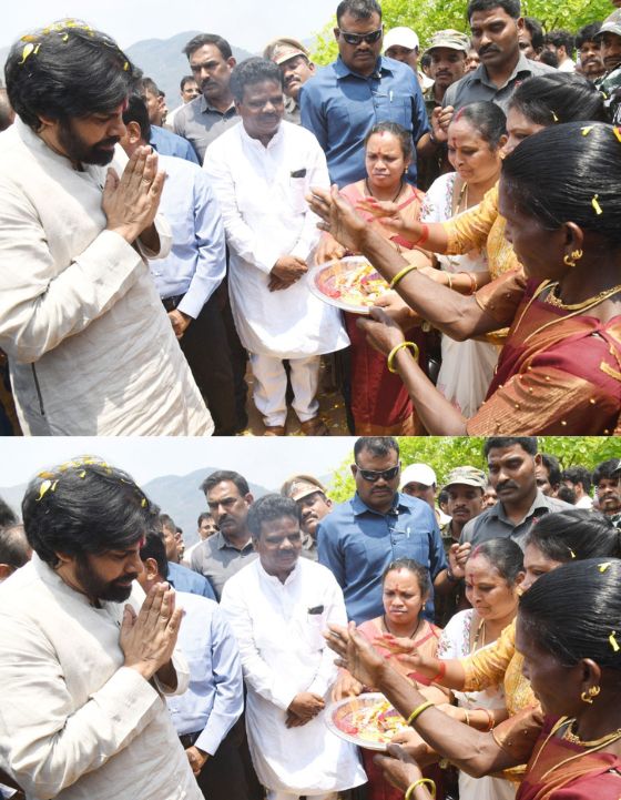 Pawan Kalyan Araku Tour Photo Gallery