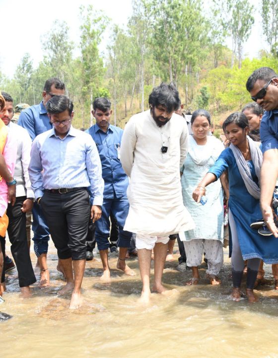 Pawan Kalyan Araku Tour Photo Gallery