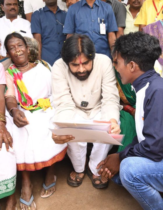 Pawan Kalyan Araku Tour Photo Gallery