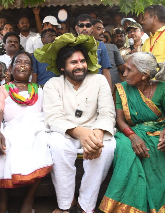 Pawan Kalyan Araku Tour Photo Gallery