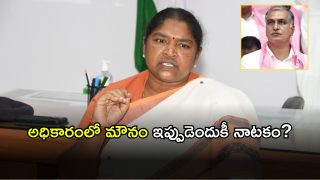 Seethaka on Harish Rao9image credit: twitter)