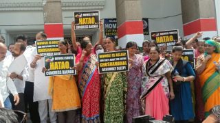 Congress Women Wing9 iamage credit: swetcha reporter)
